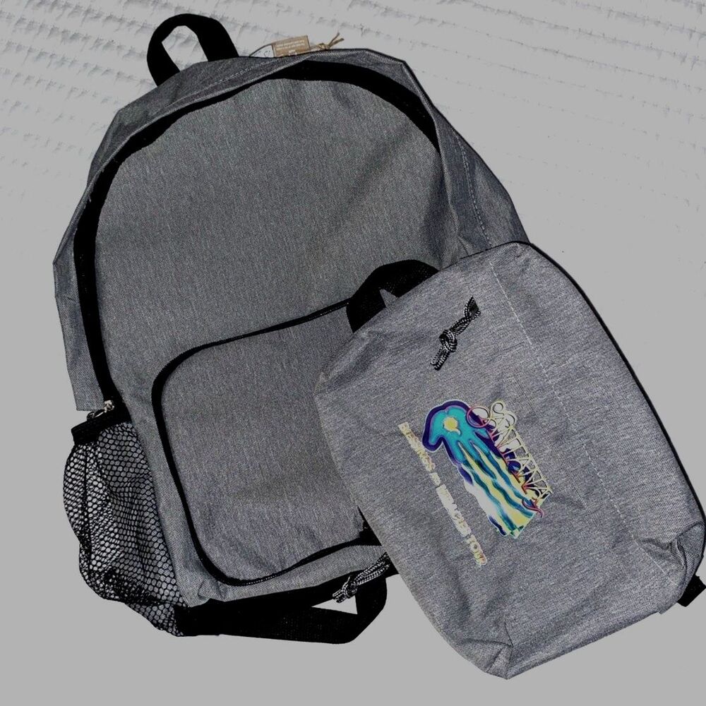 Santana Blessings and Miracles Tour Full Size Backpack with Attached FannyPack